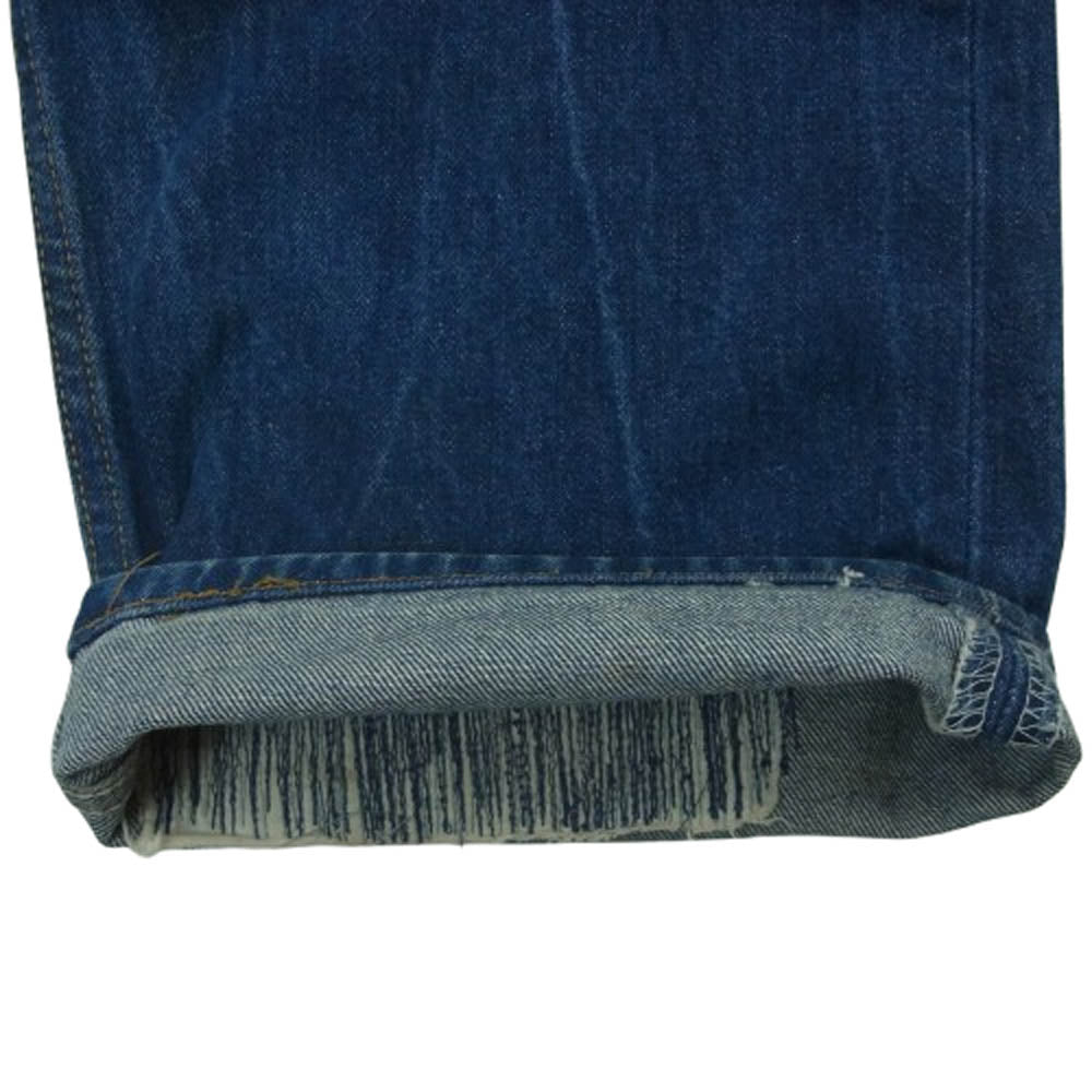 Levi's リーバイス WPL-423 501 ストレート デニム パンツ インディゴブルー系 W42 L34【中古】