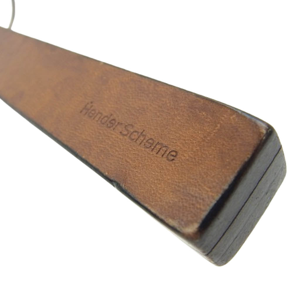 Hender Scheme エンダースキーマ river side ベジタブルタンニン鞣し カウレザー キーホルダー ブラウン系【中古】