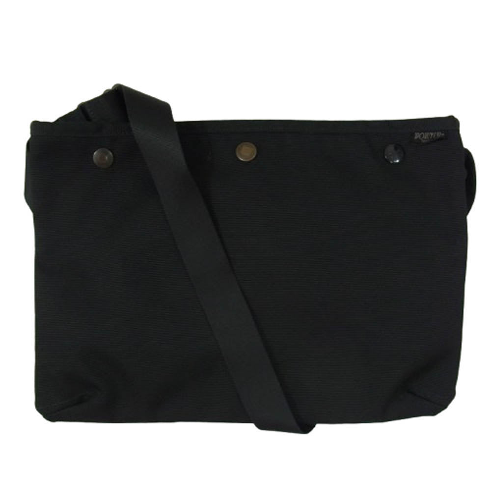 PORTER ポーター MUSETTE ミュゼット ショルダー バッグ ポーチ サコッシュ ブラック系【中古】