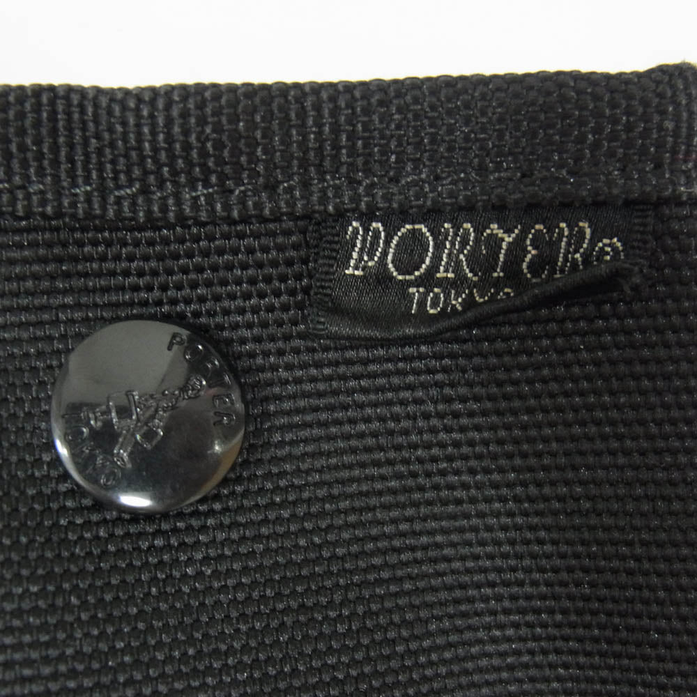 PORTER ポーター MUSETTE ミュゼット ショルダー バッグ ポーチ サコッシュ ブラック系【中古】