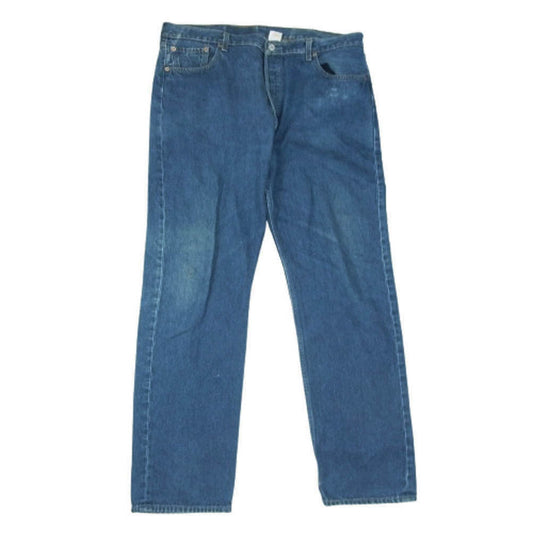 Levi's リーバイス 90s 501 ストレート デニム パンツ インディゴブルー系 40【中古】