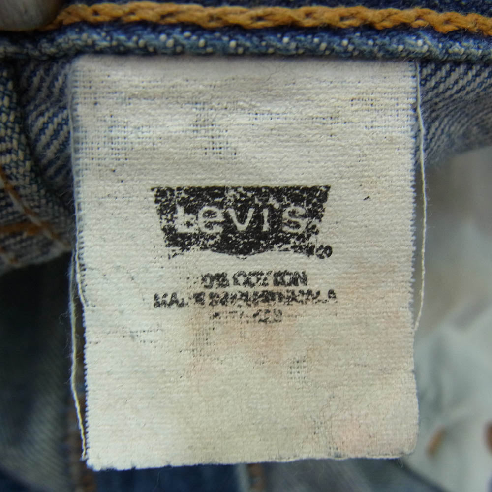 Levi's リーバイス 90s 501 ストレート デニム パンツ インディゴブルー系 40【中古】