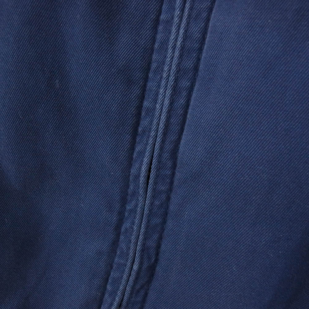 POLO RALPH LAUREN ポロ・ラルフローレン チンストラップ付き スイングトップ ジップアップ ブルゾン ハリントン ドリズラー ジャケット ネイビー系 3X【中古】
