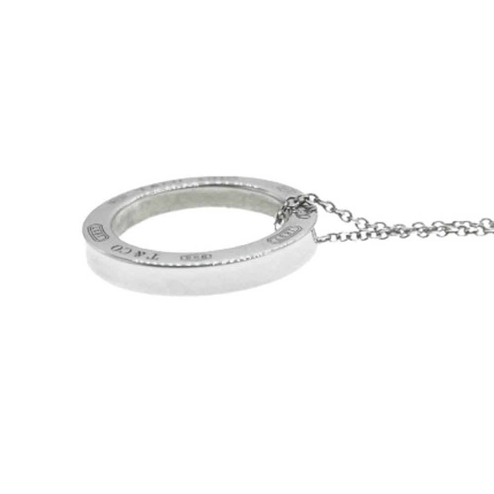 TIFFANY&Co. ティファニー 1837 サークルリング ペンダント ネックレス シルバー系【中古】