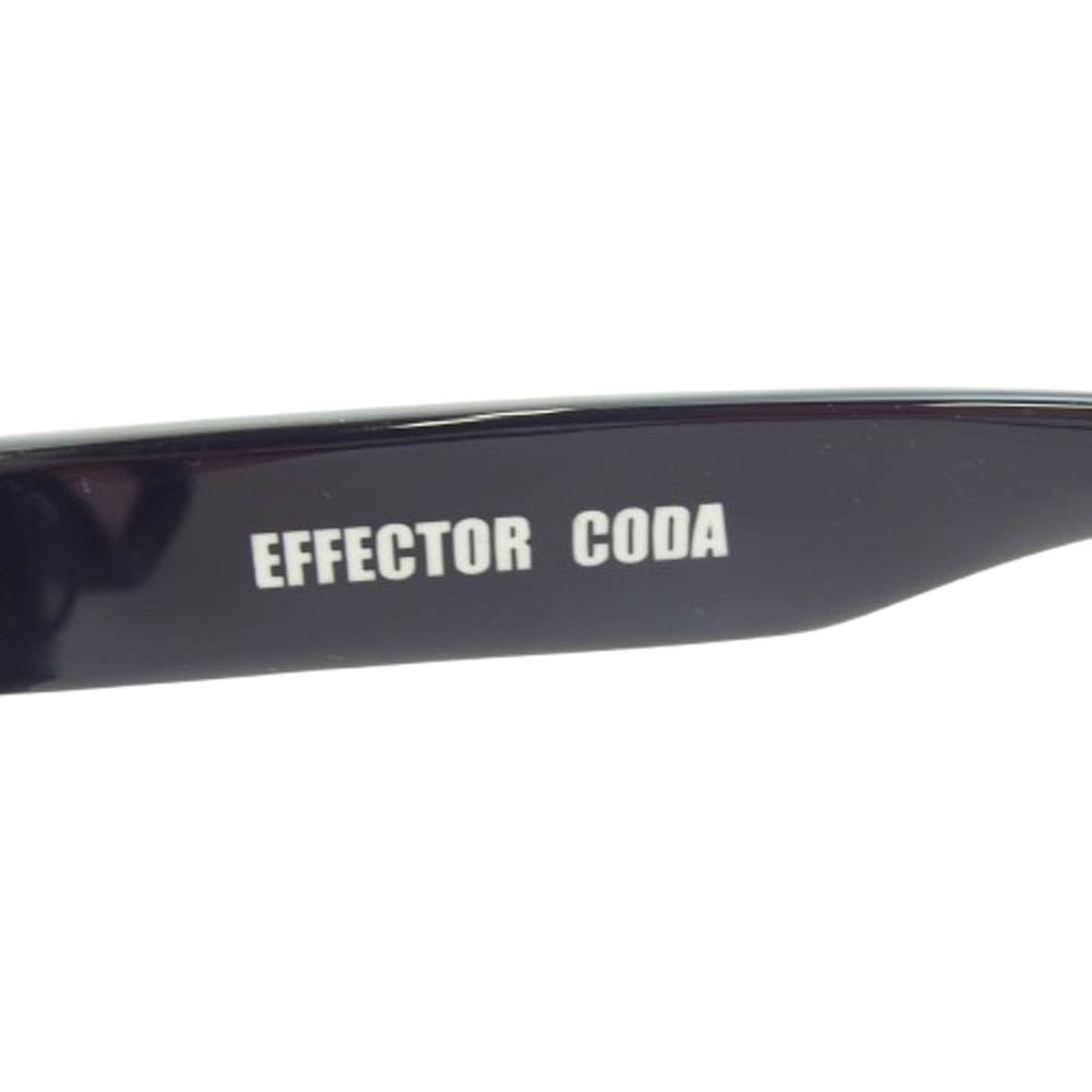 EFFECTOR エフェクター CODA コーダ サングラス アイウェア フレーム：ブラック系【中古】