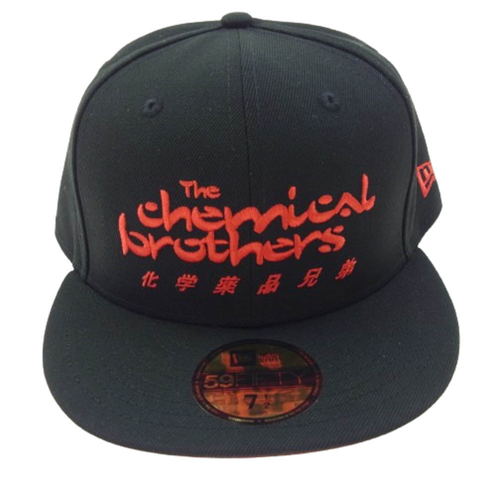NEW ERA ニューエラ 59FIFTY The Chemical Brothers Block Rockin' Beats ケミカル ブラザーズ キャップ 帽子 ブラック系【極上美品】【中古】