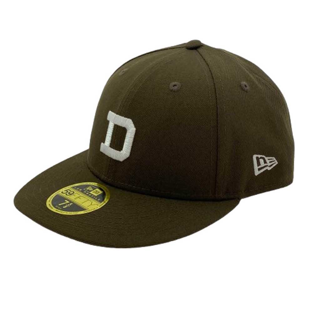 DESCENDANT ディセンダント 24SS LETTERED LP 59FIFTY NEW ERA レタード ロープロファイル 59フィフティー ニューエラキャップ 帽子 ブラウン系【美品】【中古】