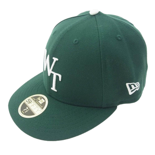 WTAPS ダブルタップス NEWERA 59FIFTY LOW PROFILE 59フィフティー ロー プロファイル キャップ 帽子 グリーン グリーン系 X 03【美品】【中古】