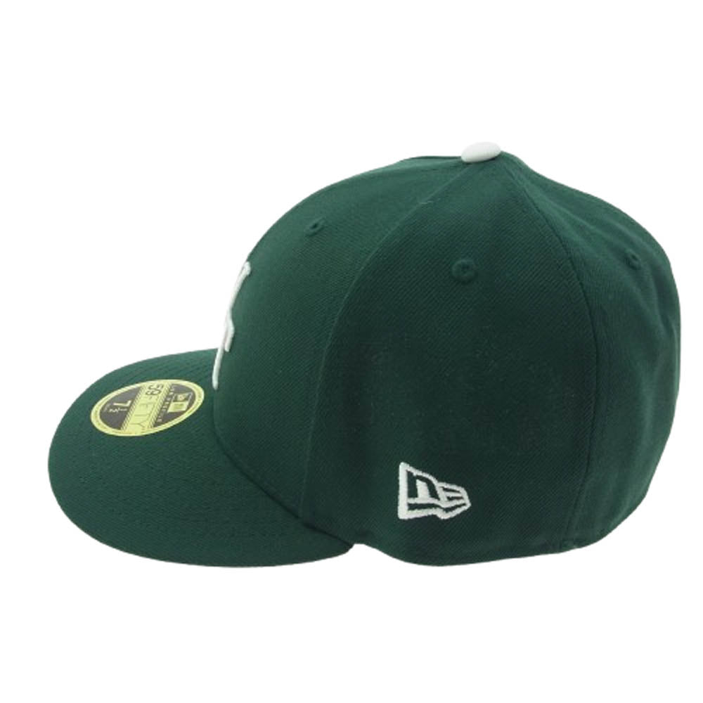 WTAPS ダブルタップス NEWERA 59FIFTY LOW PROFILE 59フィフティー ロー プロファイル キャップ 帽子 グリーン グリーン系 X 03【美品】【中古】