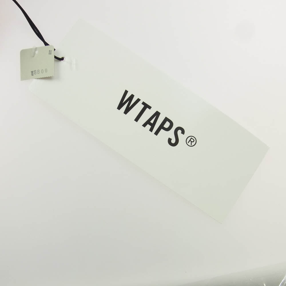 WTAPS ダブルタップス 23SS 231ATDT-STM03S WUT COTTON URBAN TERRITORY クルーネック 半袖 カットソー Tシャツ ネイビー系 02【極上美品】【中古】