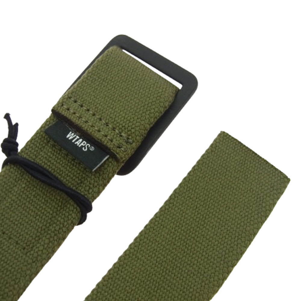 WTAPS ダブルタップス 25SS 251MYDT-AC03 WEBBING BELT ウェビング ベルト カーキ系【新古品】【未使用】【中古】