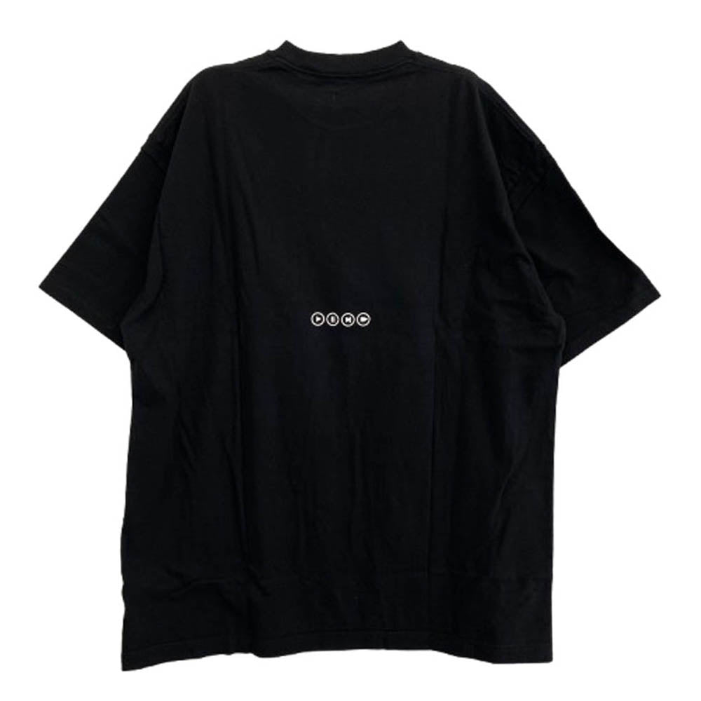 SEQUEL シークエル 23SS SQ-23SS-ST-02 T-SHIRT プリント Tシャツ BLACK ブラック系 XL【新古品】【未使用】【中古】