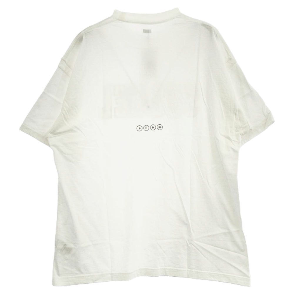 SEQUEL シークエル 23SS SQ-23SS-ST-02 T-SHIRT プリント Tシャツ WHITE ホワイト系 XL【新古品】【未使用】【中古】