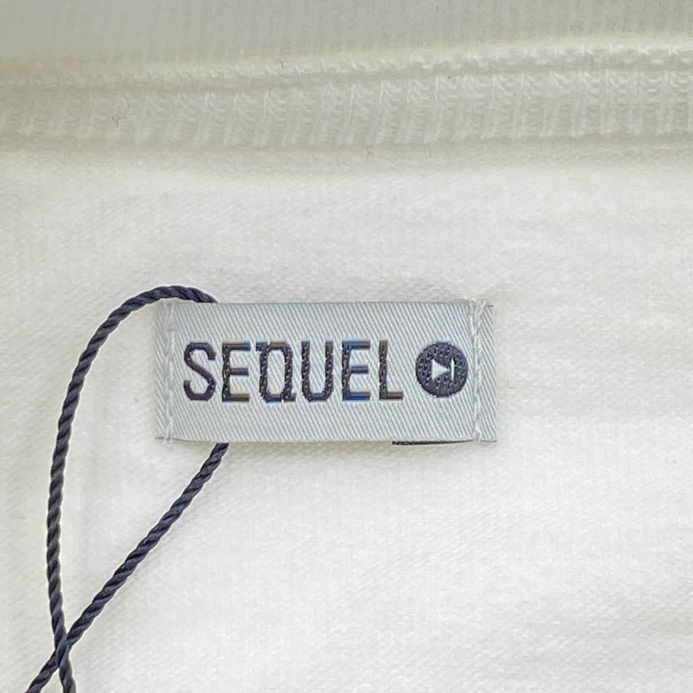 SEQUEL シークエル 23SS SQ-23SS-ST-02 T-SHIRT プリント Tシャツ WHITE ホワイト系 XL【新古品】【未使用】【中古】