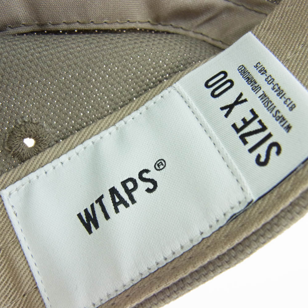 WTAPS ダブルタップス 22SS 221HCDT-HT02 T-5 02 CAP OXFORD TEXTILE オックスフォード テキスタイル クロスボーン キャップ 帽子 グレー系【新古品】【未使用】【中古】