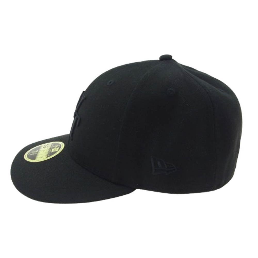 WTAPS ダブルタップス NEWERA 59FIFTY LOW PROFILE 59フィフティー ロー プロファイル キャップ 帽子 ブラック ブラック系 X 03【美品】【中古】
