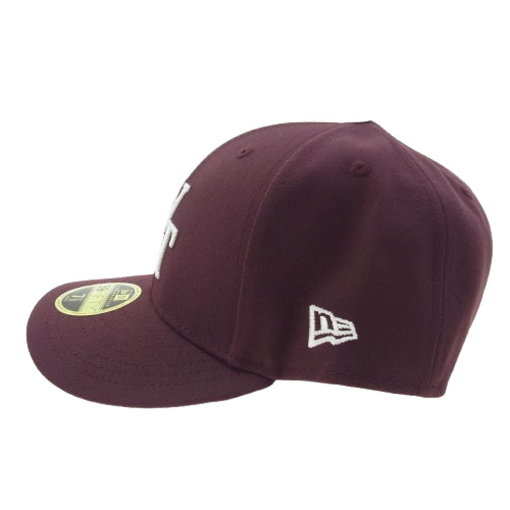 WTAPS ダブルタップス NEWERA 59FIFTY LOW PROFILE 59フィフティー ロー プロファイル キャップ 帽子 ワインレッド ワインレッド系 X 03【極上美品】【中古】
