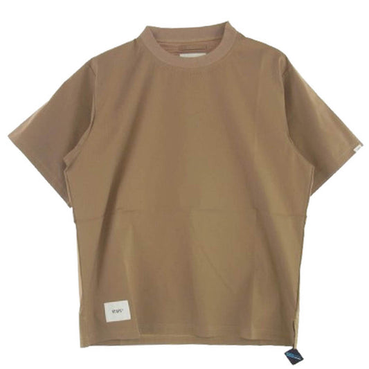 WTAPS ダブルタップス 21SS 211GWDT-SHM04 SMOCK/SS/COPO.RIPSTOP.COOLMAX スモック プルオーバー シャツ BEIGE ベージュ系 03【新古品】【未使用】【中古】