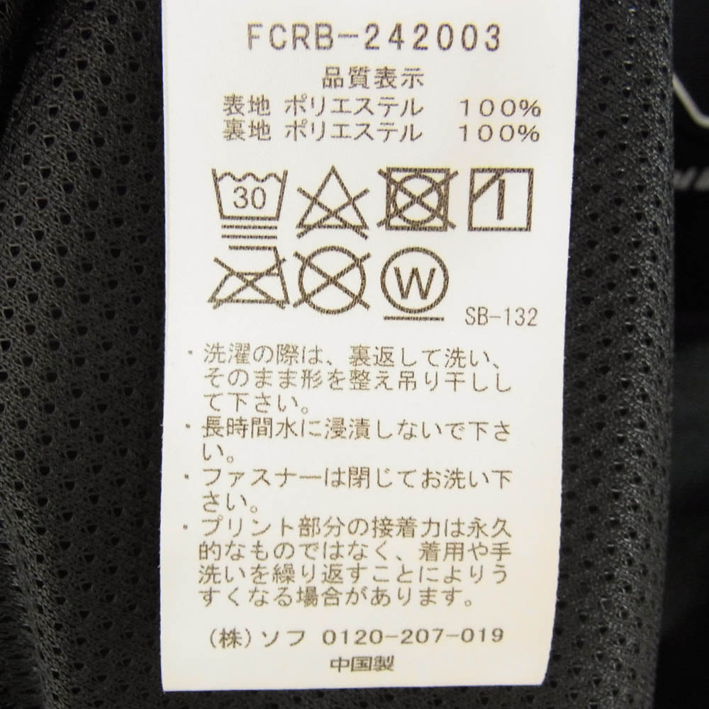 F.C.R.B. エフシーアールビー 24AW FCRB-242003 TEAM TRACK JACKET  チーム トラック ジャケット ブラック系 XL【新古品】【未使用】【中古】