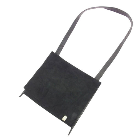 VISVIM ビズビム 0118103003056 SHOULDER BAG ラムレザー ヌバック ショルダー バッグ ブラック系【中古】