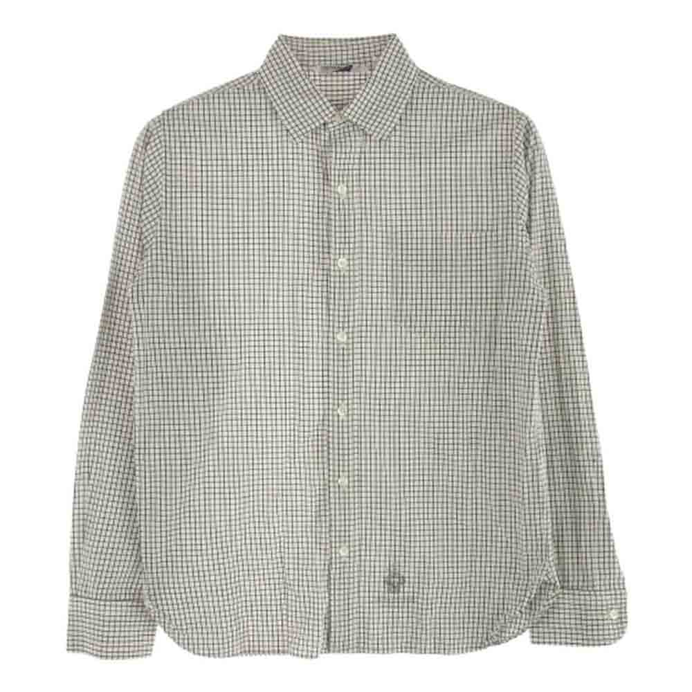 COOTIE クーティー 長袖 チェック シャツ ブラック系 M【中古】