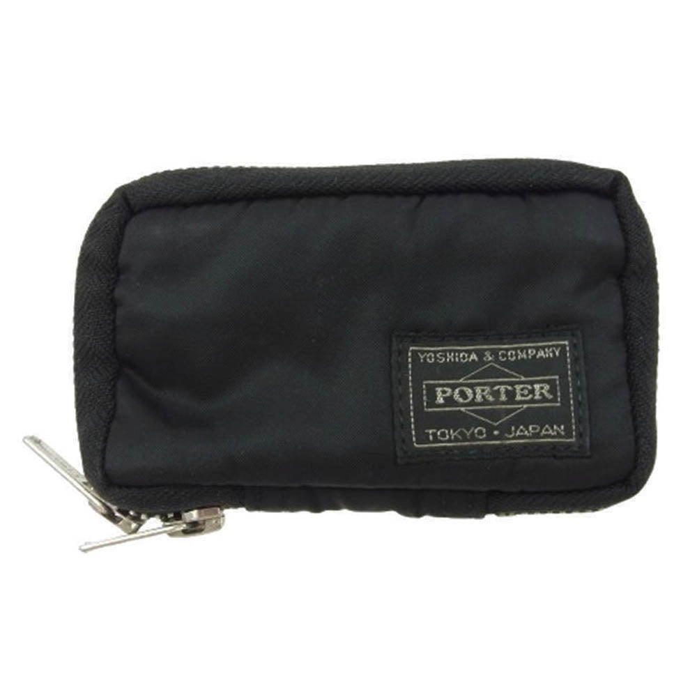 WACKO MARIA ワコマリア × PORTER ポーター KEY & COIN CASE タンカー 4連 キー コインケース タンカー ブラック系【中古】