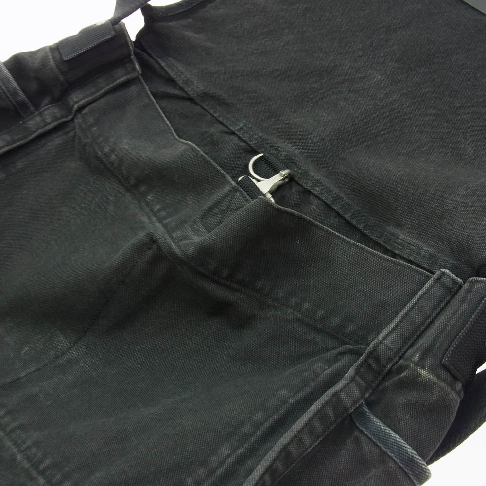 WACKO MARIA ワコマリア × PORTER ポーター メッセンジャー ショルダー バック ブラック系【中古】