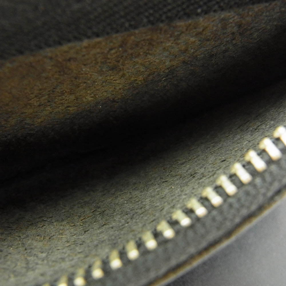 WACKO MARIA ワコマリア WMGP-WL03 × PORTER ポーター STEER HIDE WALLET TYPE3 ステアハイド 三つ折り財布 牛革 ブラック系【中古】