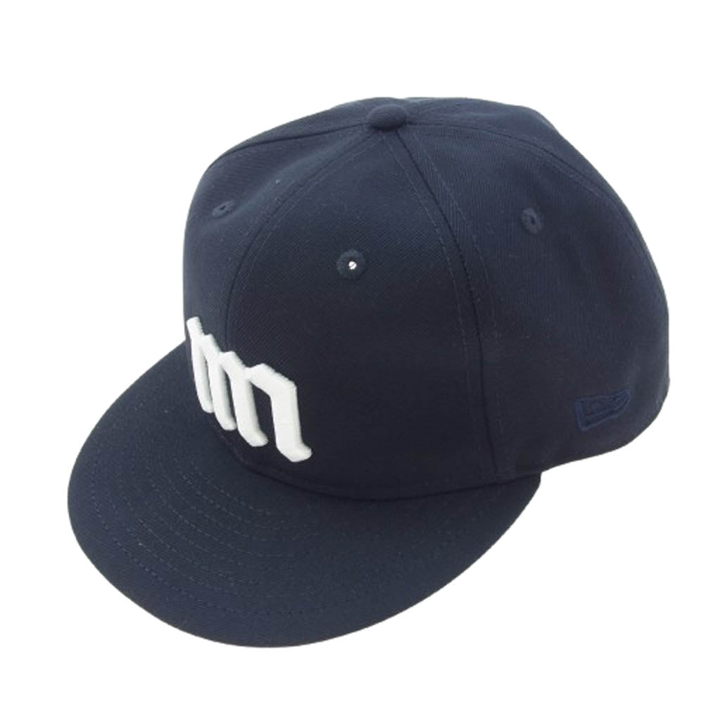 NEW ERA ニューエラ 59FIFTY ソフトバックラム Powered by GORO NAKATSUGAWA min-nano キャップ 帽子 ダークネイビー系 60.6cm【美品】【中古】