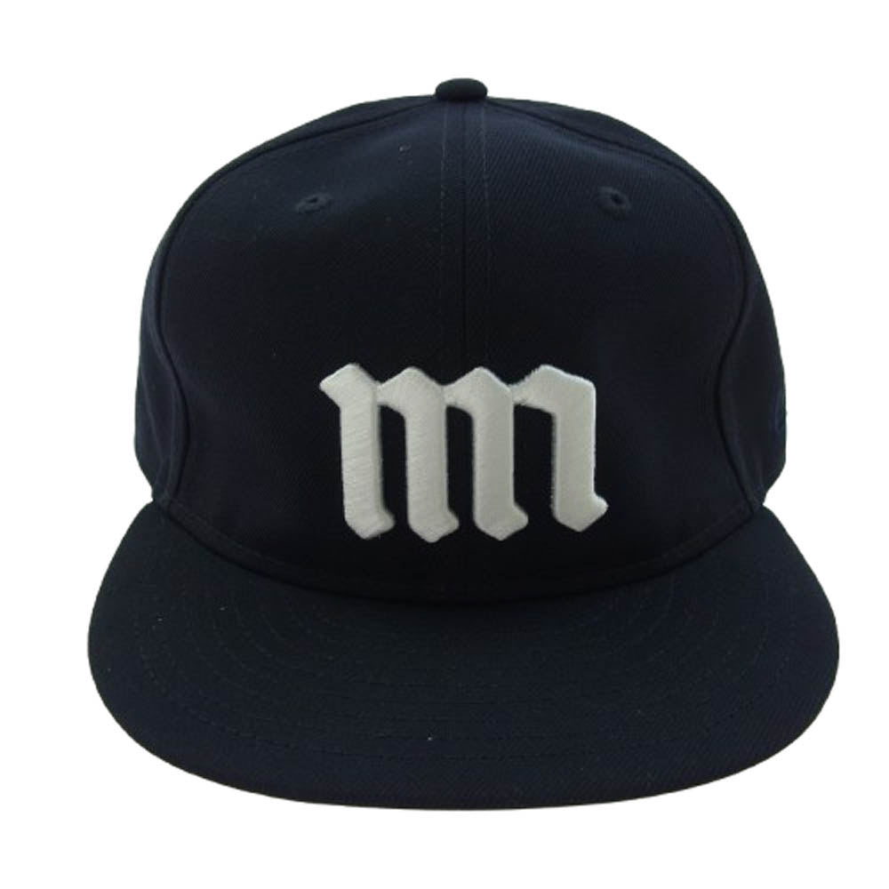 NEW ERA ニューエラ 59FIFTY ソフトバックラム Powered by GORO NAKATSUGAWA min-nano キャップ 帽子 ダークネイビー系 60.6cm【美品】【中古】
