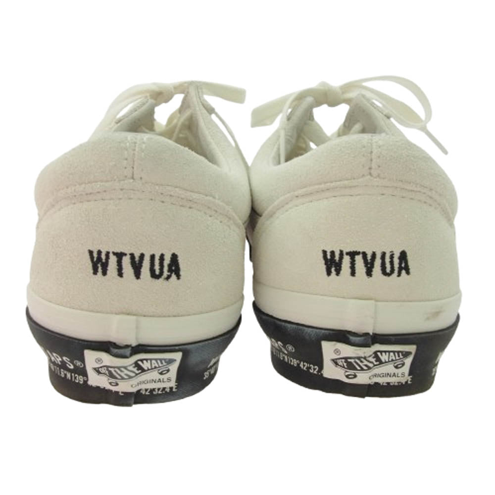 VANS バンズ VN0A4P3X20F1 × WTAPS OG OLD SKOOL LX ダブルタップス オールドスクール スニーカー ホワイト系 28.5cm【中古】