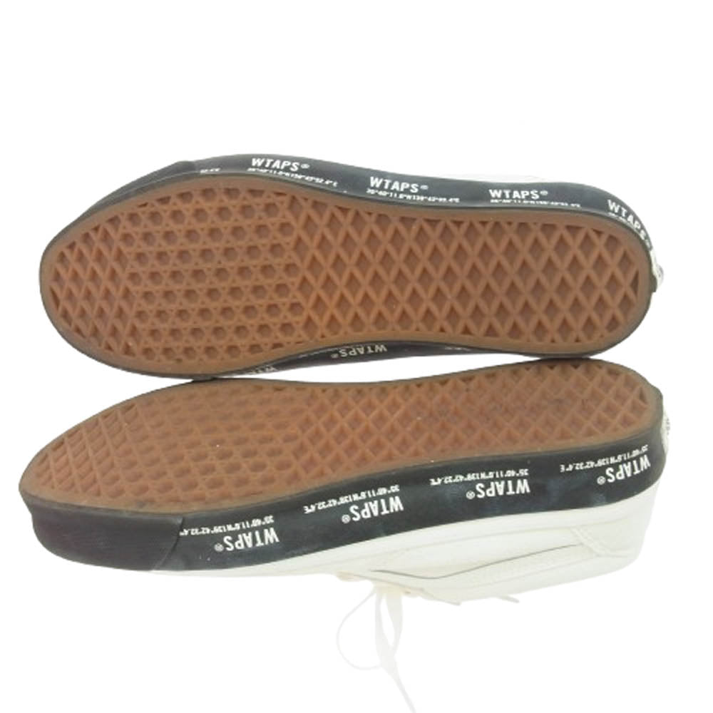 VANS バンズ VN0A4P3X20F1 × WTAPS OG OLD SKOOL LX ダブルタップス オールドスクール スニーカー ホワイト系 28.5cm【中古】