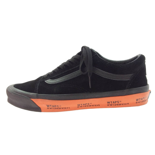 VANS バンズ VN0A4P3X20E × WTAPS Old Skool LX Black Orange ダブルタップス オールドスクール スニーカー ブラック系 28.5cm【中古】