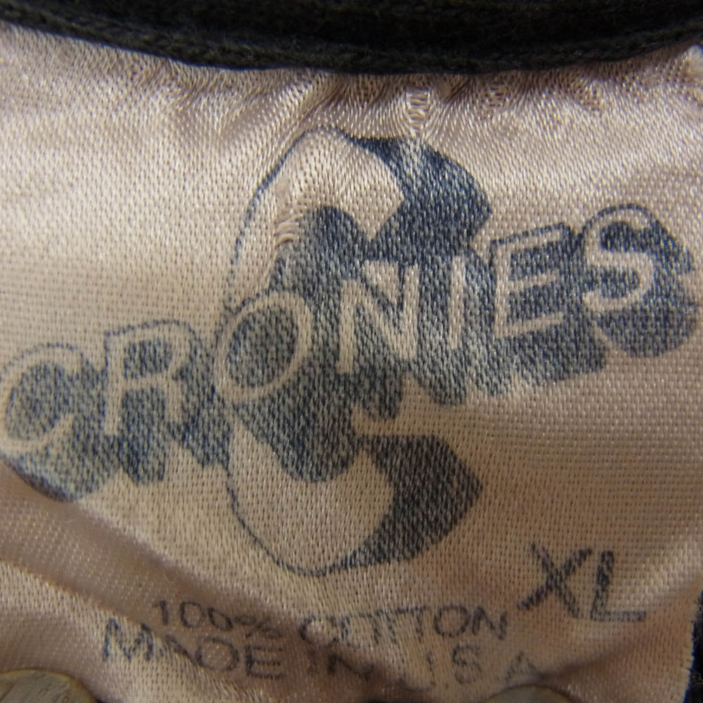 ヴィンテージ 90s USA製 CRONIES ボディ 2pac Tシャツ ブラック系 XL【中古】