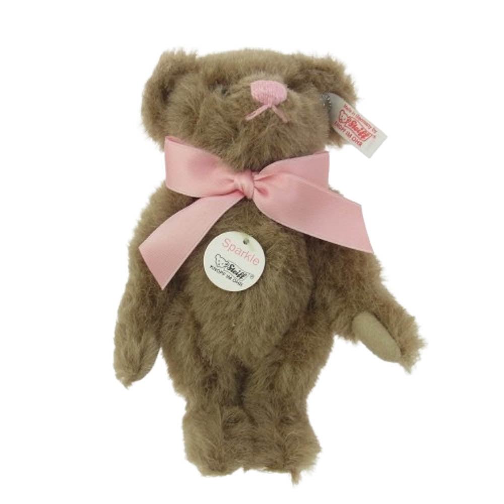 シュタイフ 2007年 Swarovski Teddy Sparkle スワロフスキー テディベア スパークル ブラウン系【新古品】【未使用】【中古】