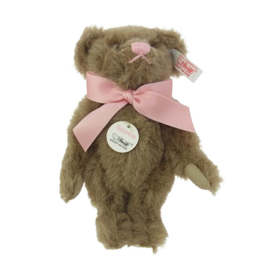 シュタイフ 2007年 Swarovski Teddy Sparkle スワロフスキー テディベア スパークル ブラウン系【新古品】【未使用】【中古】