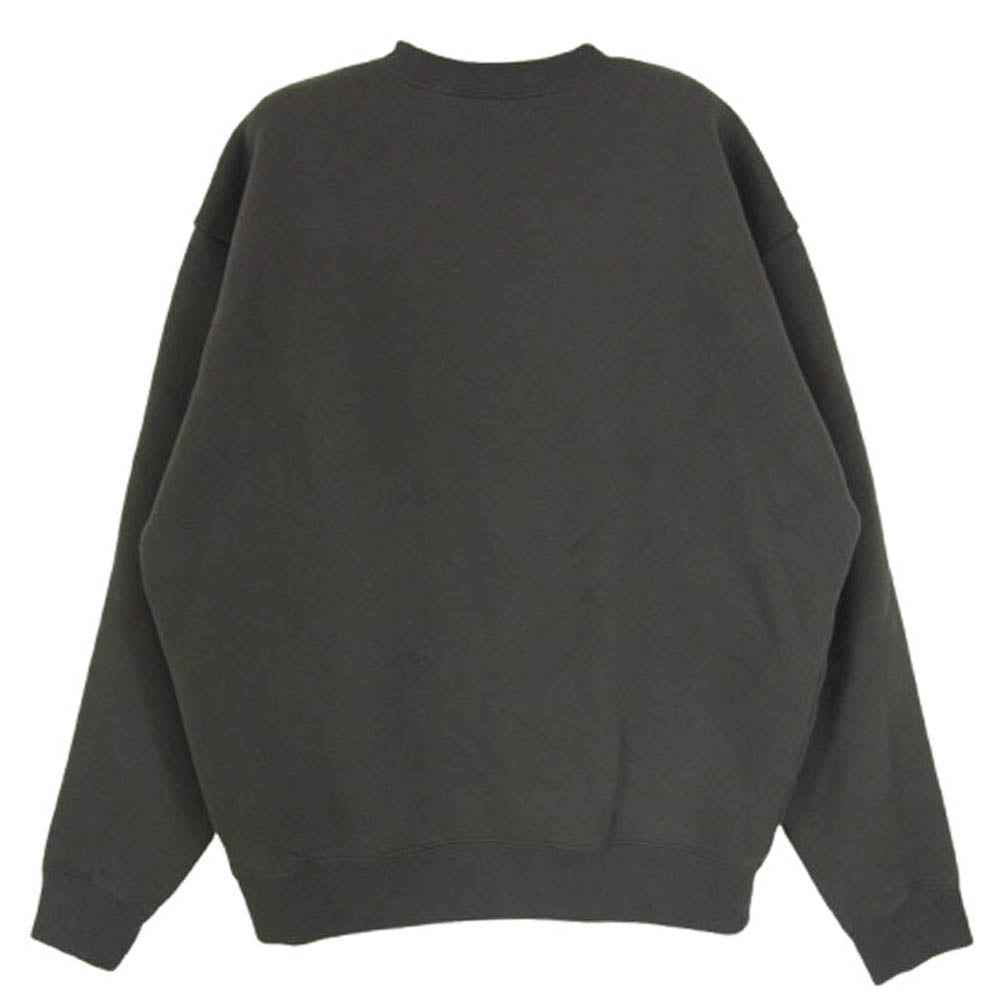 RATS ラッツ 24AW 24TRC-1101 FLEECE CREW NECK SWEAT クルーネック スウェット トレーナー チャコール系 M【中古】