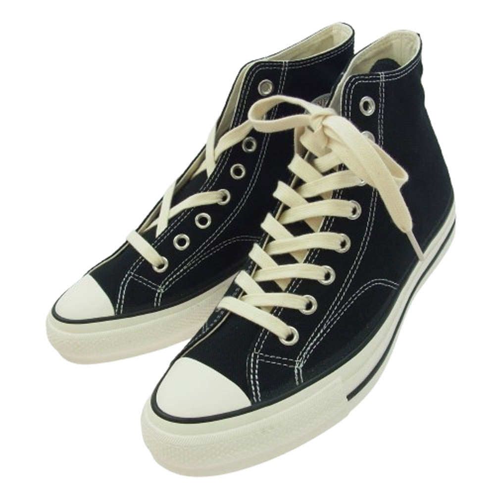 CONVERSE コンバース 1AD521 CHUCK TAYLOR CANVAS HI ADDICT 2025 SPRING 2 COLLECTION チャックテイラー オールスター キャンバス ハイカット アディクト スニーカー ビブラムソール ブラック系 27.5cm【極上美品】【中古】