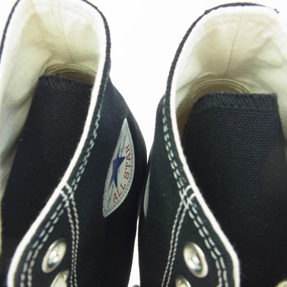 CONVERSE コンバース 1AD521 CHUCK TAYLOR CANVAS HI ADDICT 2025 SPRING 2 COLLECTION チャックテイラー オールスター キャンバス ハイカット アディクト スニーカー ビブラムソール ブラック系 27.5cm【極上美品】【中古】