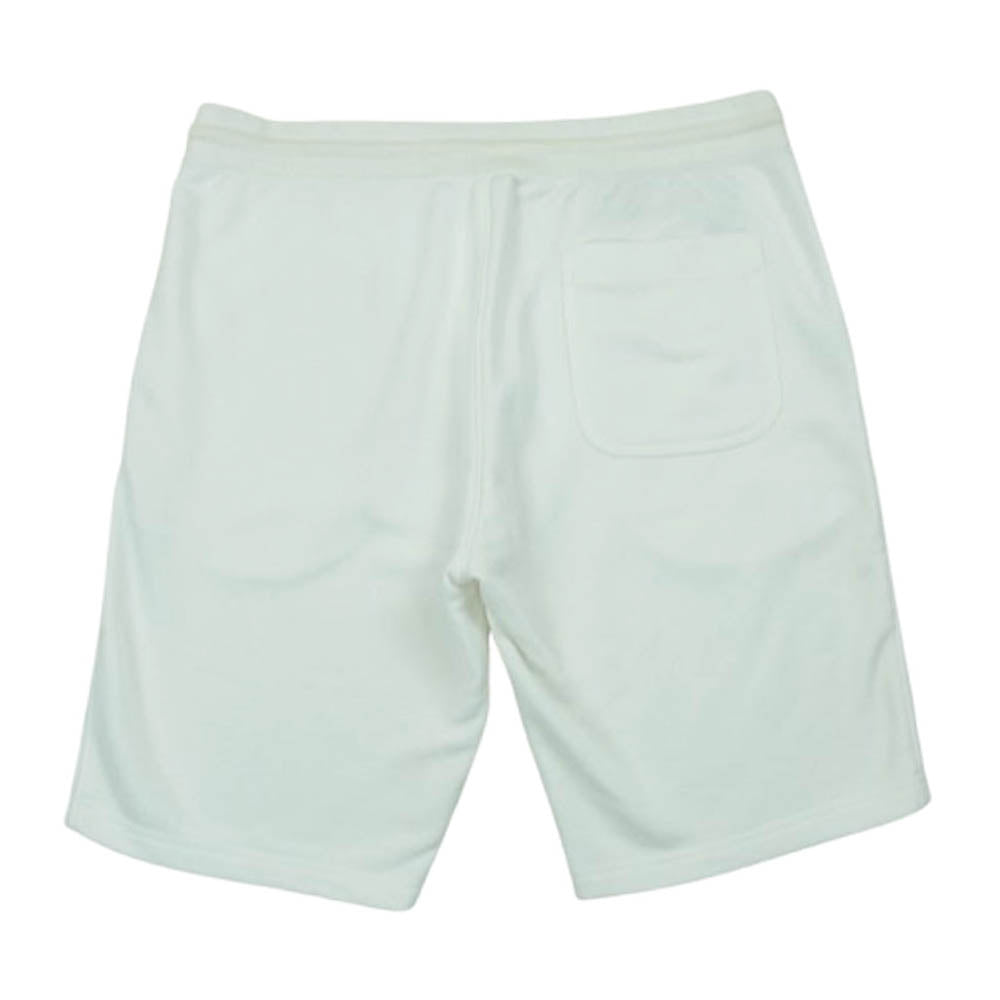 1piu1uguale3 ウノピュウノウグァーレトレ MRP534 CTP094 lucien pellat-finet ルシアンペラフィネ LEAF SWEAT SHORTS リーフ刺繍 スウェット ショーツ ハーフ ショート パンツ ホワイト系 6【中古】