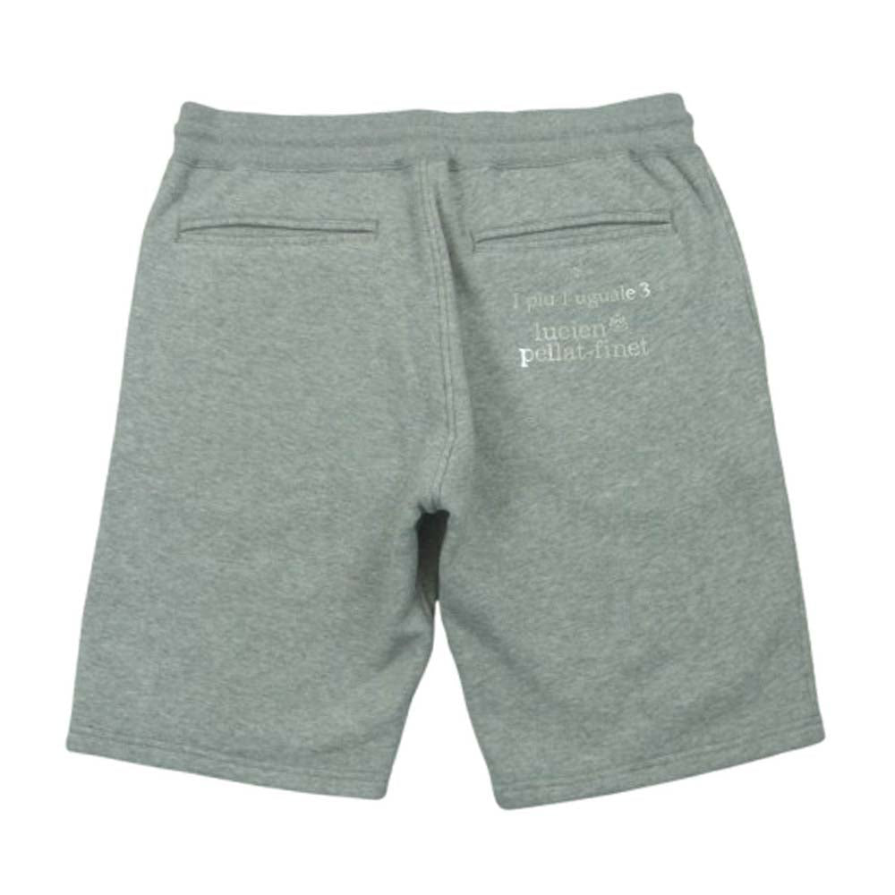1piu1uguale3 ウノピュウノウグァーレトレ MRP535 COT356 lucien pellat-finet ルシアンペラフィネ CAMO LEAF SWEAT SHORTS カモリーフ スウェット ハーフ ショート パンツ ショーツ グレー系 5【中古】