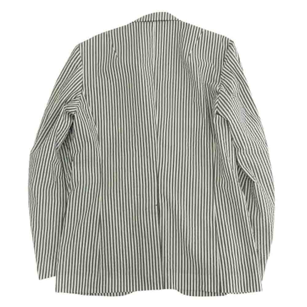 1piu1uguale3 ウノピュウノウグァーレトレ MRP618 PCT036 UNCON JKT テーラードジャケット 折鶴ピン UNCON SLACKS スラックス パンツ セットアップ グレー系 ホワイト系【中古】