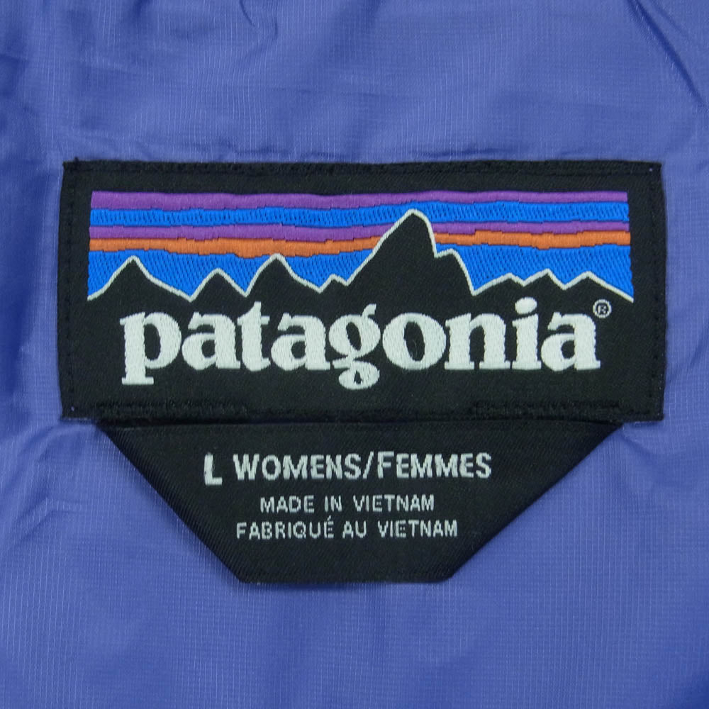 patagonia パタゴニア 14AW 84216FA14 ナノパフジャケット 中綿 ジャケット ベトナム製 ブルー系 パープル系 L【中古】