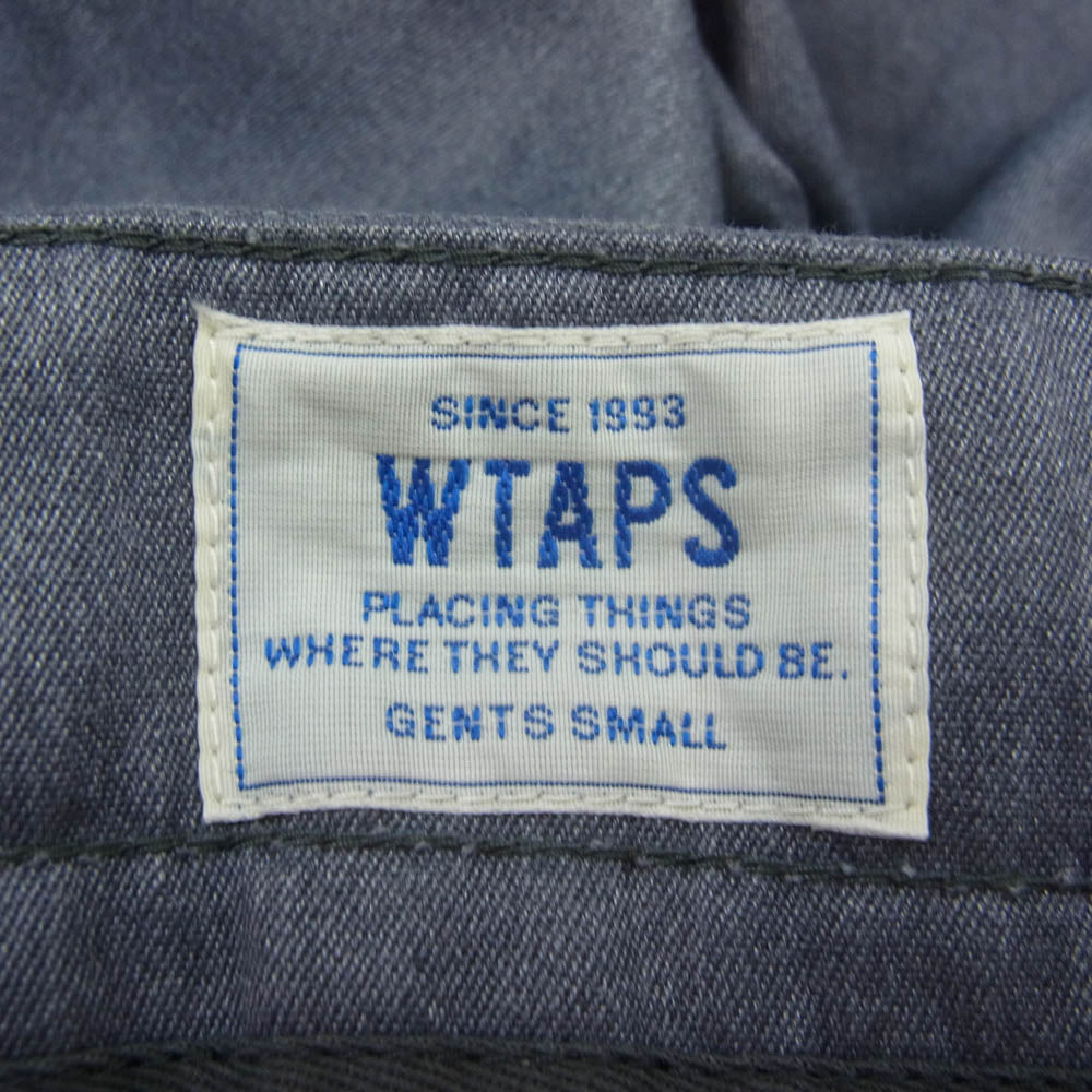 WTAPS ダブルタップス 13SS 131LTDT-PTM04 KHAKI TIGHT TROUSERS カーキ タイト トラウザーズ チノ パンツ グレー系 1【中古】