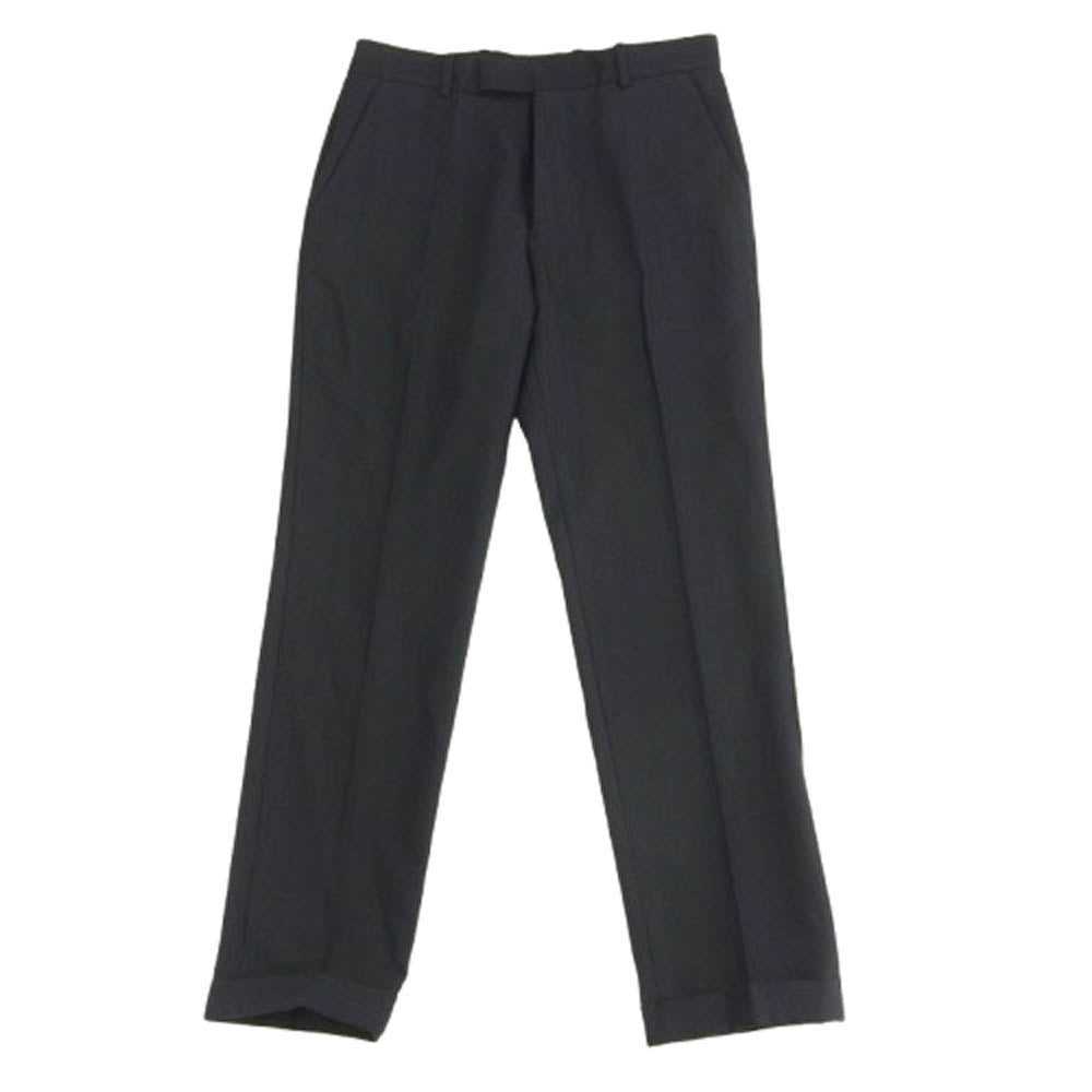 MAISON MARGIELA メゾンマルジェラ 19AW S50FT0082 14ライン 四つタグ ウール テーラードジャケット スラックス パンツ セットアップ スーツ ネイビー系 44【中古】
