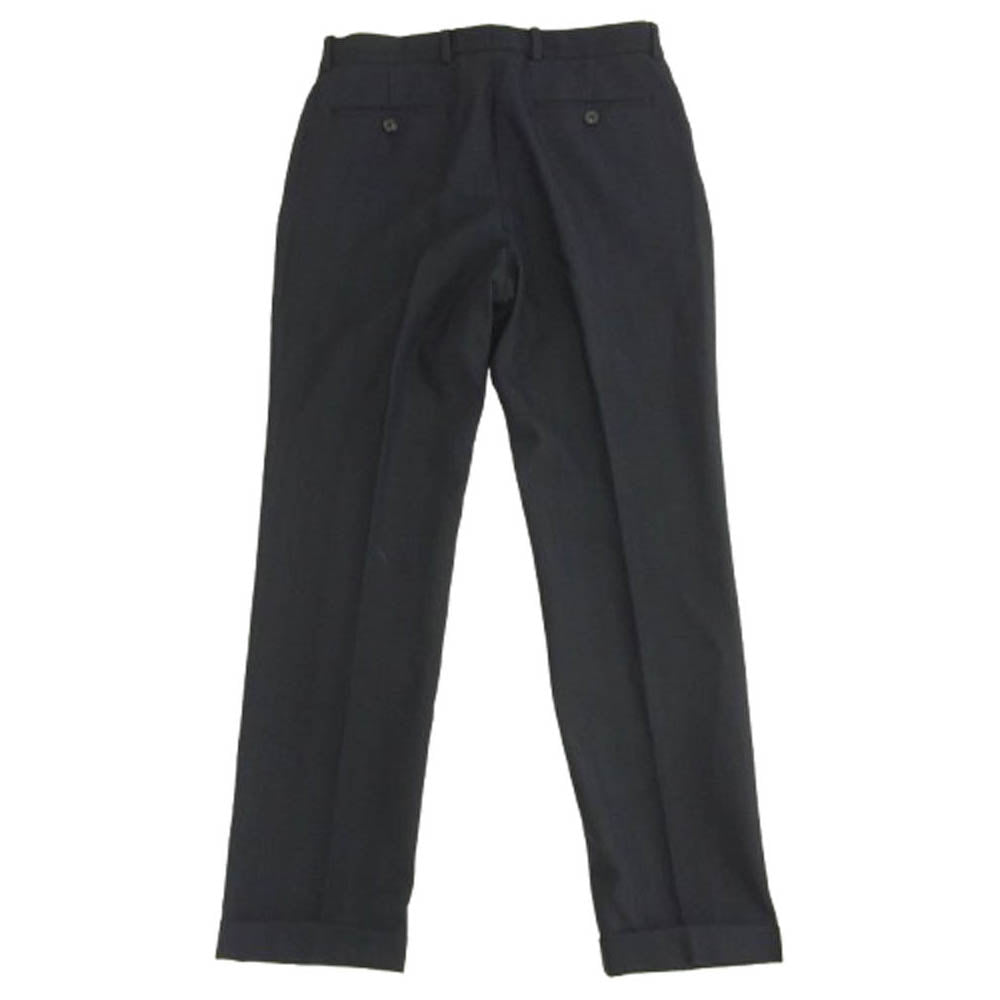 MAISON MARGIELA メゾンマルジェラ 19AW S50FT0082 14ライン 四つタグ ウール テーラードジャケット スラックス パンツ セットアップ スーツ ネイビー系 44【中古】