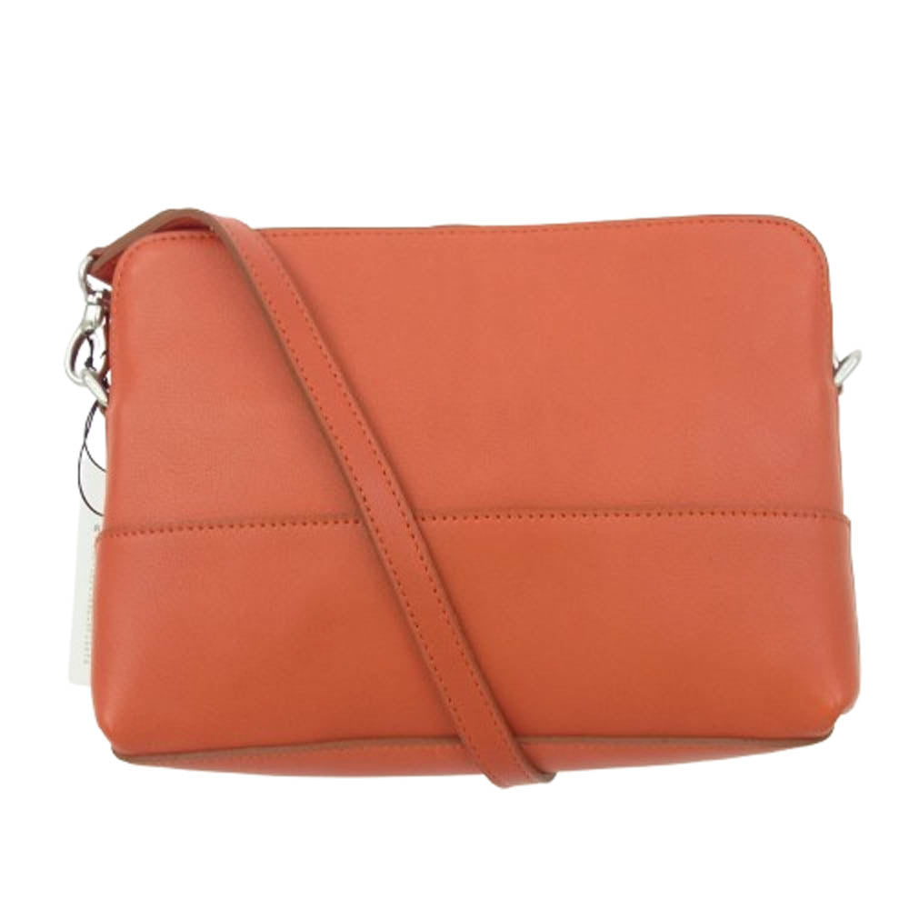 アニアリ Aniary 型押しレザーメッセンジャーバッグ中古レッド aniary - アニアリ Aniary 型押しレザーメッセンジャーバッグ