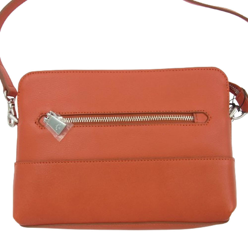 aniary アニアリ 36-03001 Artisan Leather レザー ショルダー バッグ レッド系 オレンジ系【新古品】【未使用】【中古】