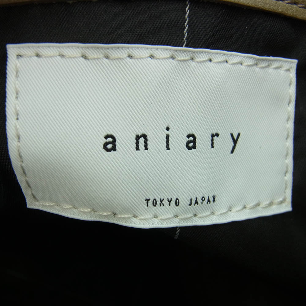 aniary アニアリ 36-02003 Artisan Leather レザー ブリーフケース トート ビジネス バッグ Grege【新古品】【未使用】【中古】