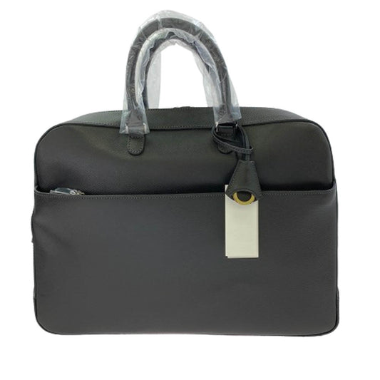 aniary アニアリ 33-01000 S-Film Leather レザー ブリーフケース ビジネスバッグ チャコール系 チャコールグレイ【新古品】【未使用】【中古】